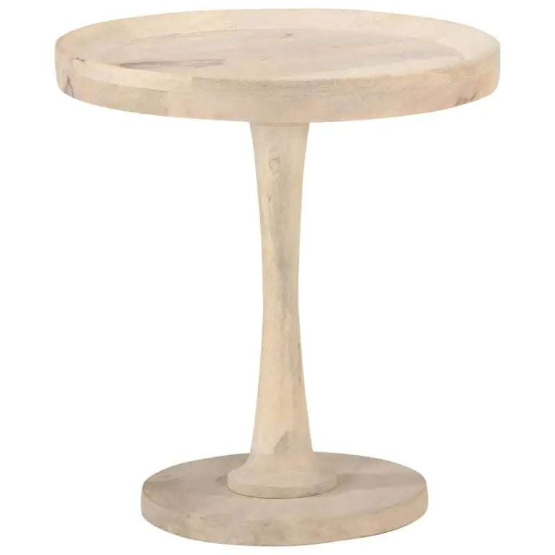 Bijzettafel van massief mangohout met vintage charme - Ø 50 x 55 cm / 1 - Bijzettafels