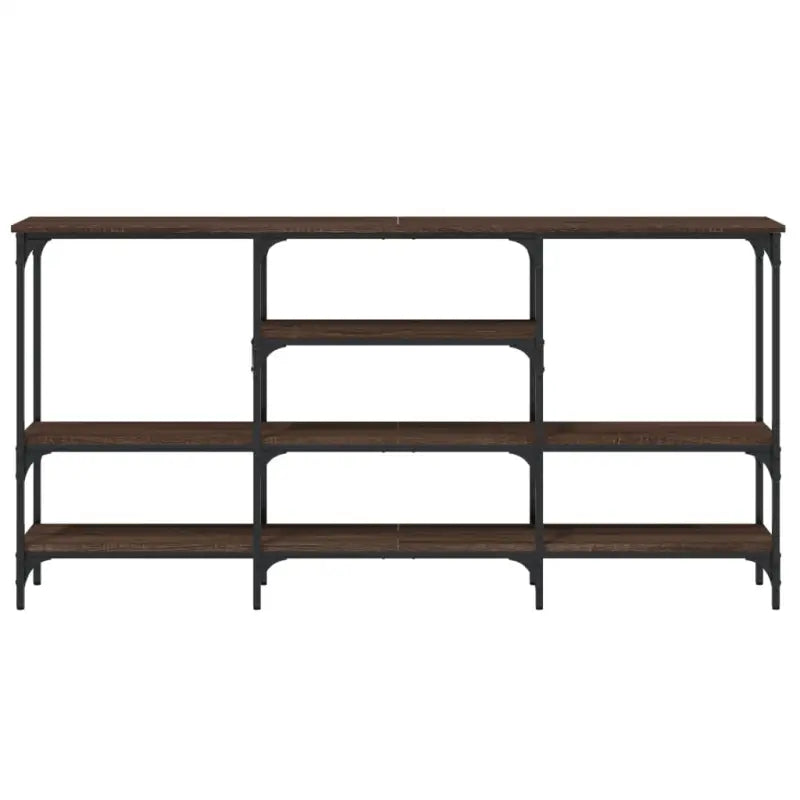 Bijzettafels met bewerkt hout en metalen frame voor een onderhoudsvrije look - Bijzettafels