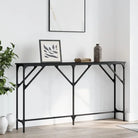 Bijzettafels met bewerkt hout en metalen frame voor elegante interieurs - Bijzettafels