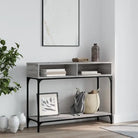 Bijzettafels van bewerkt hout voor een elegante uitstraling - Grijs sonoma / 1 - Bijzettafels