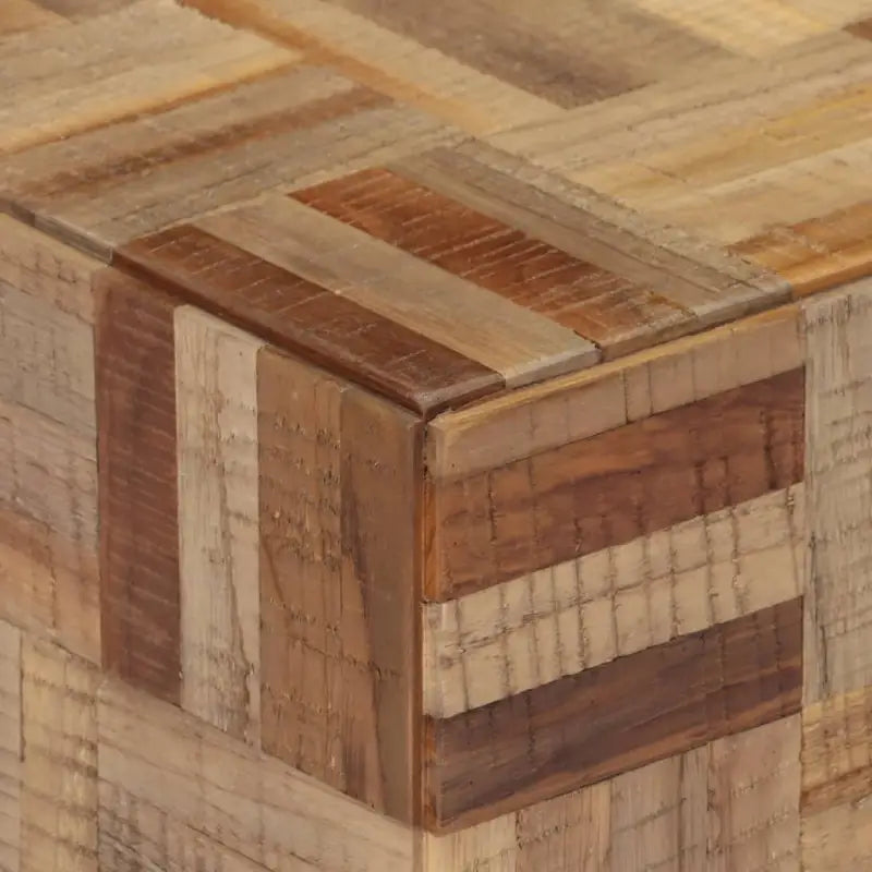 Bijzettafels van massief gerecycled teakhout voor een elegante woonkamer - Bijzettafels