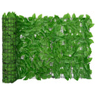 Bladeren parasol voor privacy en sfeer in je tuin of terras - Groen / 600 x 75 cm / 1 - Parasols en zonneschermen