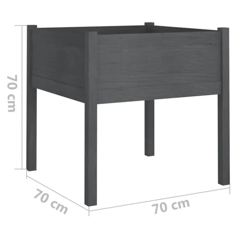 Bloempot van massief grenenhout voor buiten plantenbakken en tuinaccessoires - Bloempotten & plantenbakken