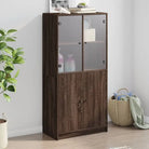 Boekenkast biedt duurzame en moderne opbergoplossing voor je interieur - bruin eikenkleur / 1 / 68 cm - Dressoirs &