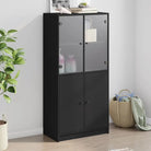 Boekenkast biedt duurzame en moderne opbergoplossing voor je interieur - Zwart / 1 / 68 cm - Dressoirs & buffetkasten