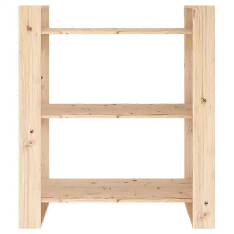 Boekenkast biedt stijl en functionaliteit in massief grenenhout - Boekenkasten