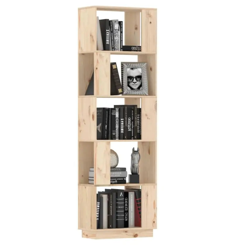 Boekenkast biedt veelzijdigheid in massief grenenhout voor je interieur - Boekenkasten