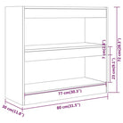 Boekenkast en kamerscherm voor je interieur - Sonoma eiken / 1 - Boekenkasten
