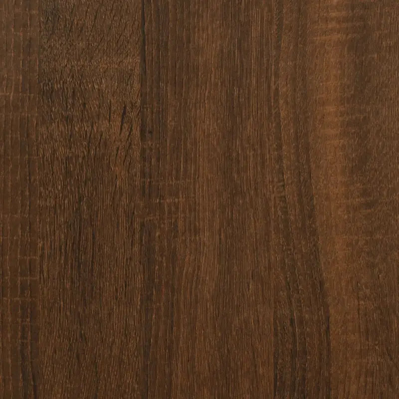 Boekenkast met bewerkt hout en metalen frame voor een stijlvolle inrichting - bruin eikenkleur / 1 - Boekenkasten