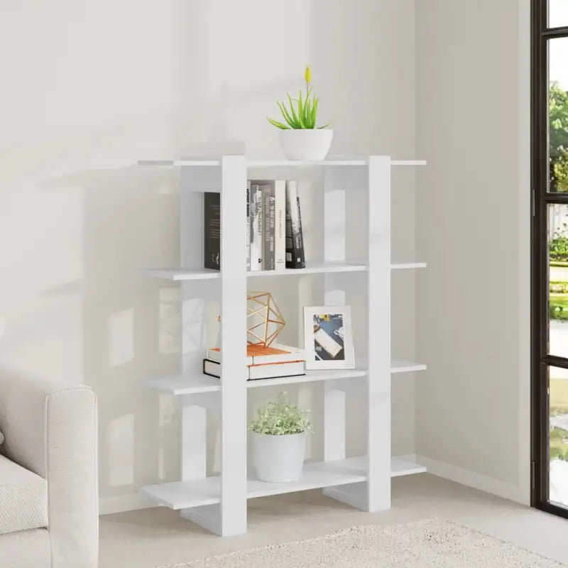 Boekenkast met kamerscherm gebruikt voor een strak en klassiek interieur - Boekenkasten
