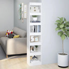 Boekenkast met Kamerscherm Gebruikt voor een Strak Interieur - Wit / 1 - Boekenkasten