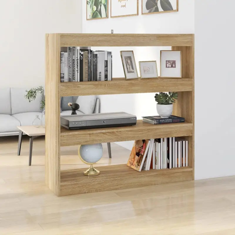 Boekenkast met klassiek ontwerp en gebruikt als kamerscherm - Boekenkasten