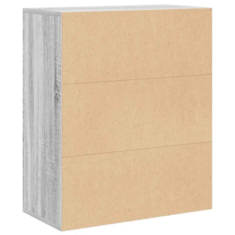 Boekenkast van bewerkt hout in grijs sonoma stijl - Boekenkasten