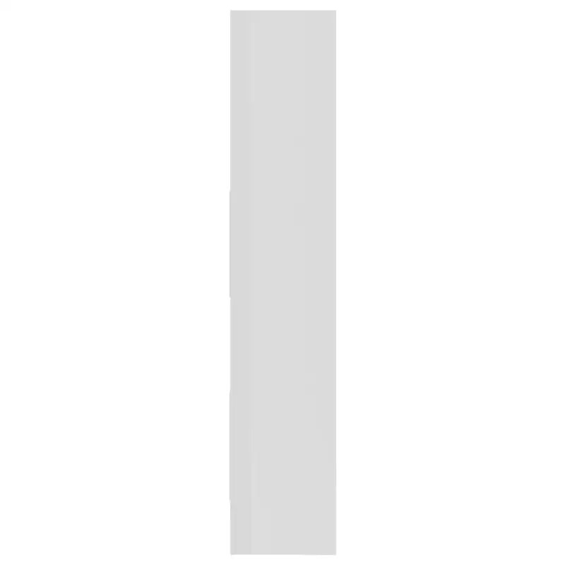 Boekenkast van bewerkt hout in hoogglans wit voor een moderne look - Hoogglans wit / 1 - Boekenkasten