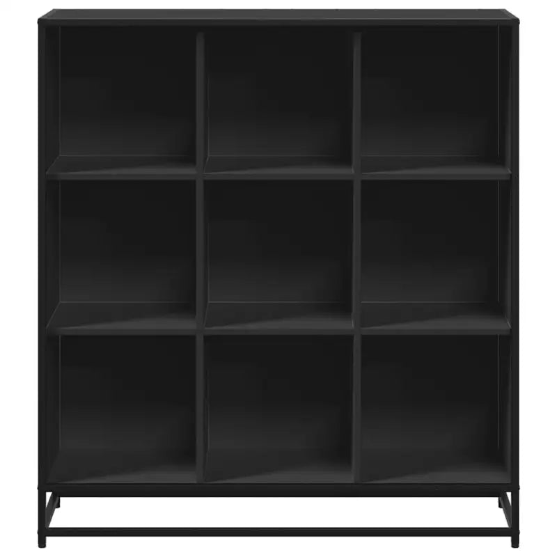 Boekenkast van bewerkt hout met industrieel metalen frame - Boekenkasten