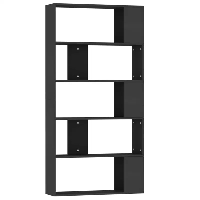 Boekenkast van bewerkt hout met klassiek en strak design - Boekenkasten