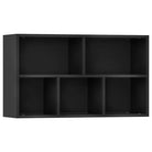 Boekenkast van bewerkt hout met klassiek en strak ontwerp - Boekenkasten