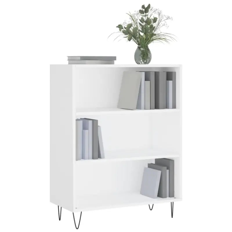 Boekenkast van bewerkt hout met moderne uitstraling - Boekenkasten