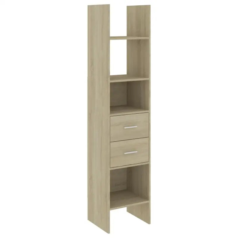 Boekenkast van bewerkt hout met moderne uitstraling - Sonoma eiken / 1 - Boekenkasten
