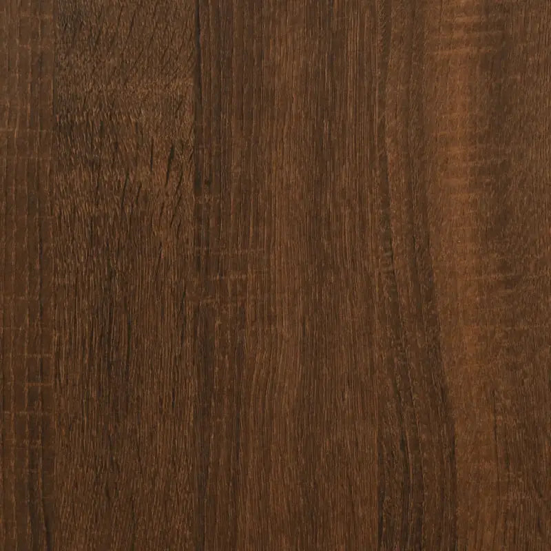 Boekenkast van bewerkt hout met verstelbare poten voor extra opbergruimte - Bruineiken / 1 - Boekenkasten