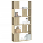 Boekenkast van bewerkt hout voor extra opbergruimte en duurzaamheid - Sonoma eiken / 1 / 80.5 cm - Boekenkasten
