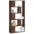Boekenkast van bewerkt hout voor extra opbergruimte en duurzaamheid - bruin eikenkleur / 1 / 80.5 cm - Boekenkasten