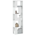 Boekenkast van bewerkt hout voor extra opbergruimte en duurzaamheid - Wit / 1 / 45 cm - Boekenkasten