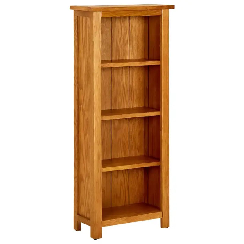 Boekenkast van massief eikenhout met rustieke charme - 45 x 22 x 110 cm / 1 - Boekenkasten