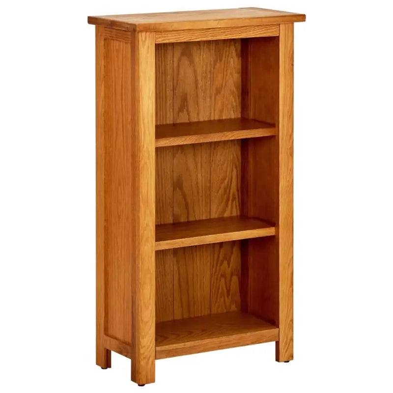 Boekenkast van massief eikenhout met rustieke charme - 45 x 22.5 x 82 cm / 1 - Boekenkasten