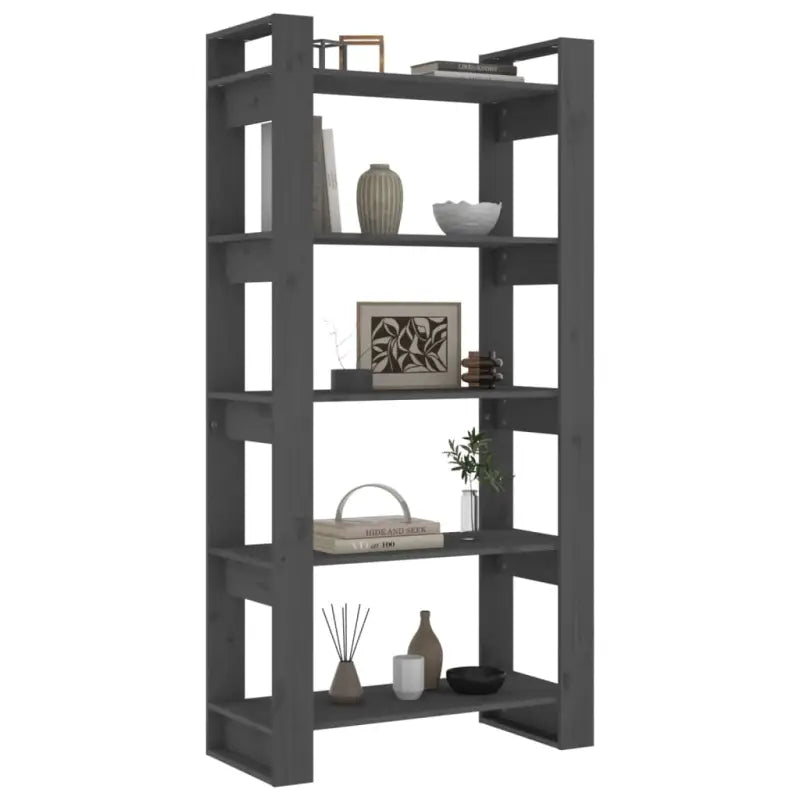 Boekenkast van massief grenenhout voor decoratie en ruimteverdeling - Boekenkasten