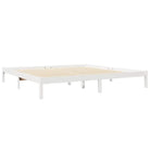 Boekenkastbed in massief grenenhout met handige opbergruimte - Bedden & bedframes