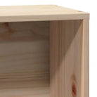 Boekenkastbed in massief grenenhout met ideale totale afmetingen - Bedden & bedframes