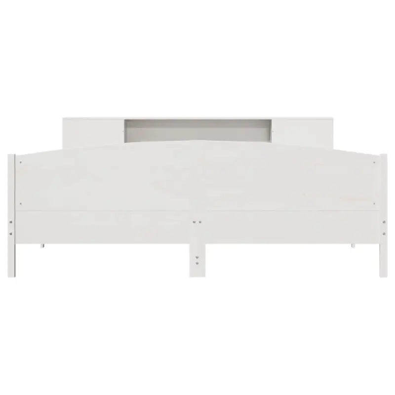 Boekenkastbed in massief grenenhout met optimale totale afmetingen - Bedden & bedframes