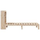 Boekenkastbed in massief grenenhout met optimale totale afmetingen - Bedden & bedframes