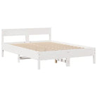 Boekenkastbed met massief grenenhout en ideale totale afmetingen - Bedden & bedframes