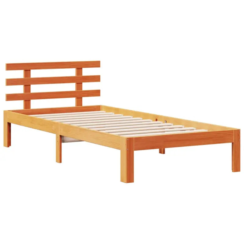 Boekenkastbed met massief grenenhout en mooie totale afmetingen - Bedden & bedframes
