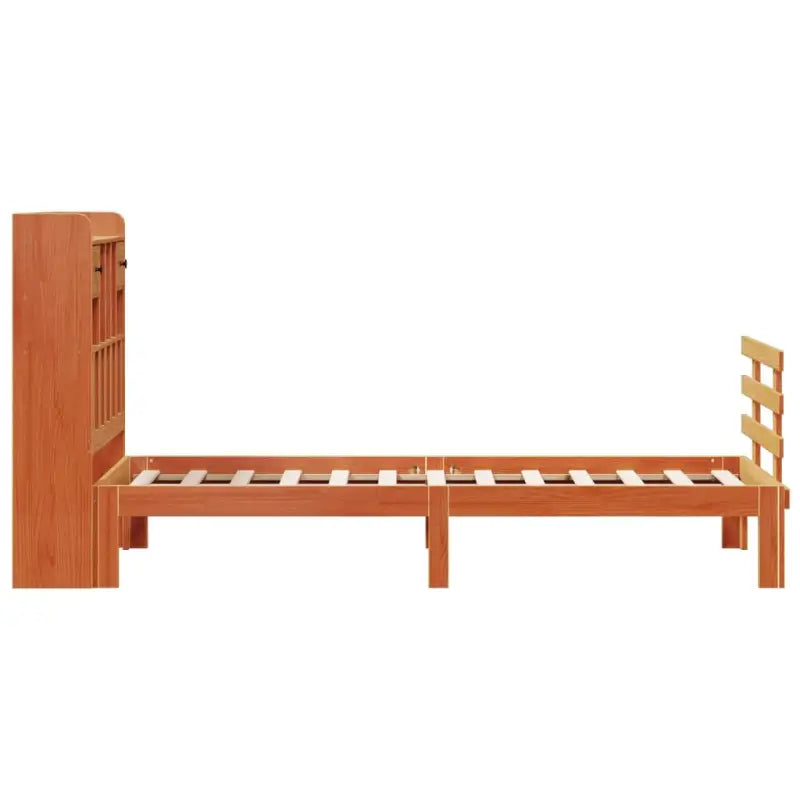 Boekenkastbed met massief grenenhout en mooie totale afmetingen - Bedden & bedframes