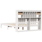Boekenkastbed met massief grenenhout en optimale totale afmetingen - Bedden & bedframes
