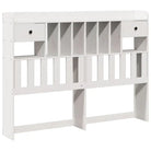 Boekenkastbed met massief grenenhout en optimale totale afmetingen - Bedden & bedframes