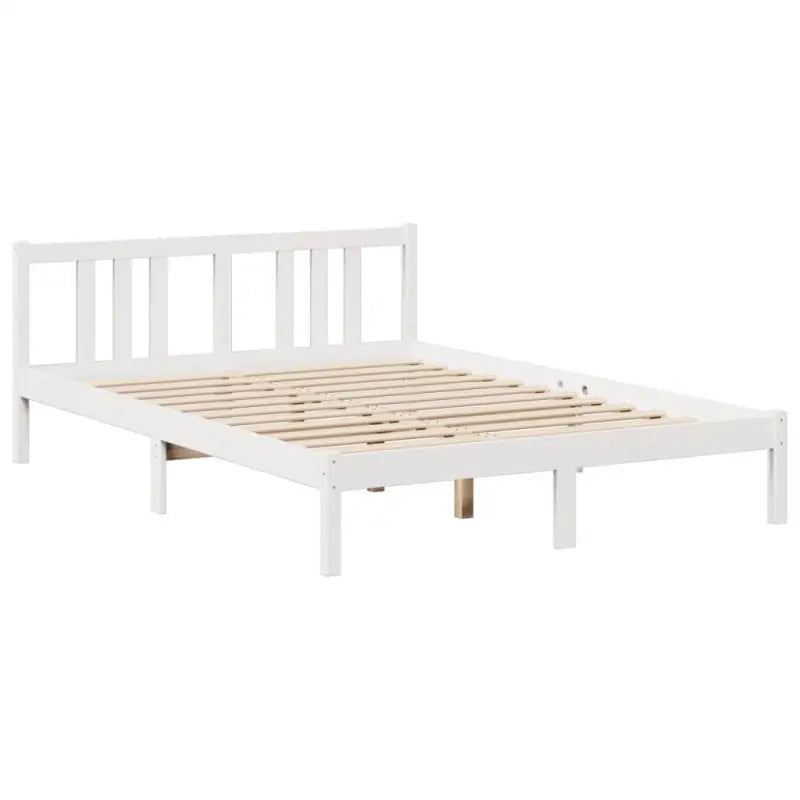 Boekenkastbed met massief grenenhout en optimale totale afmetingen - Bedden & bedframes