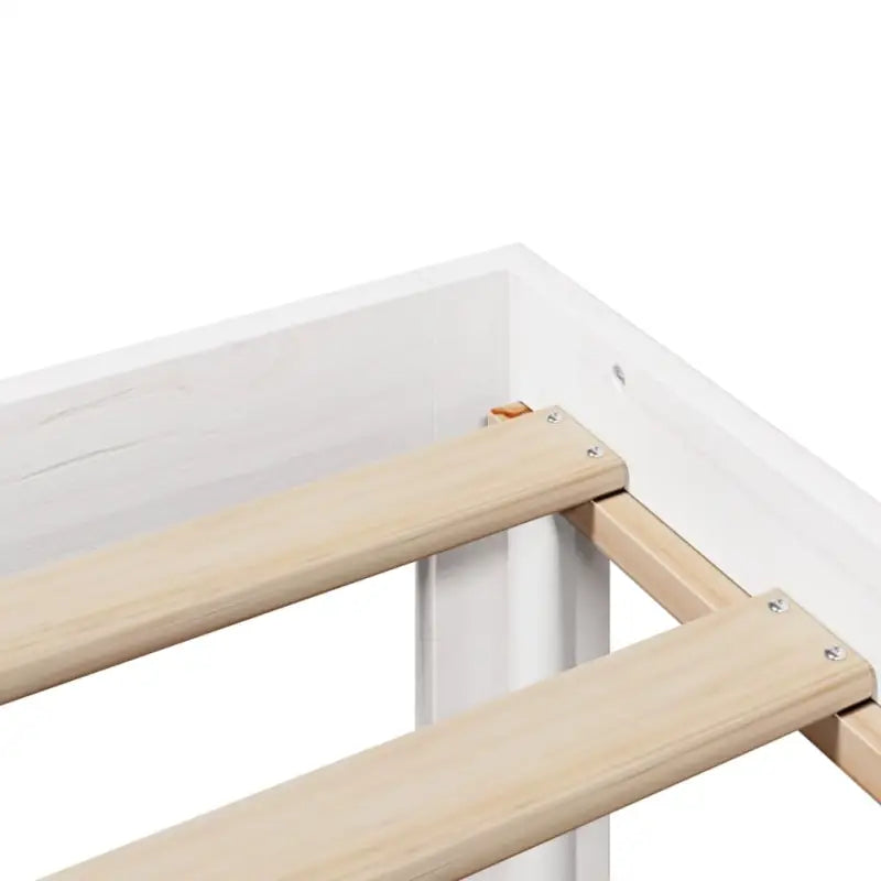 Boekenkastbed van massief grenenhout met aantrekkelijke totale afmetingen - Bedden & bedframes