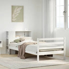 Boekenkastbed van massief grenenhout met aantrekkelijke totale afmetingen - Bedden & bedframes