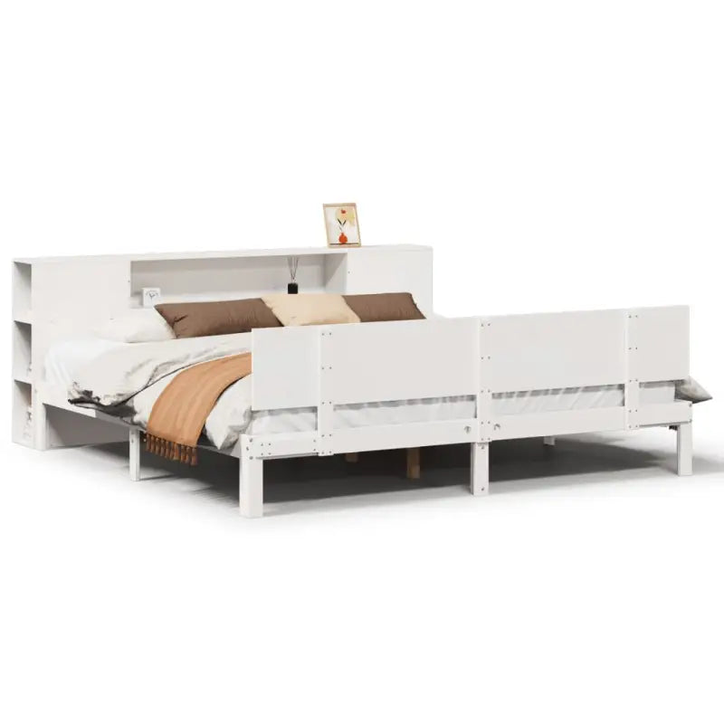 Boekenkastbed van massief grenenhout met aantrekkelijke totale afmetingen - Bedden & bedframes