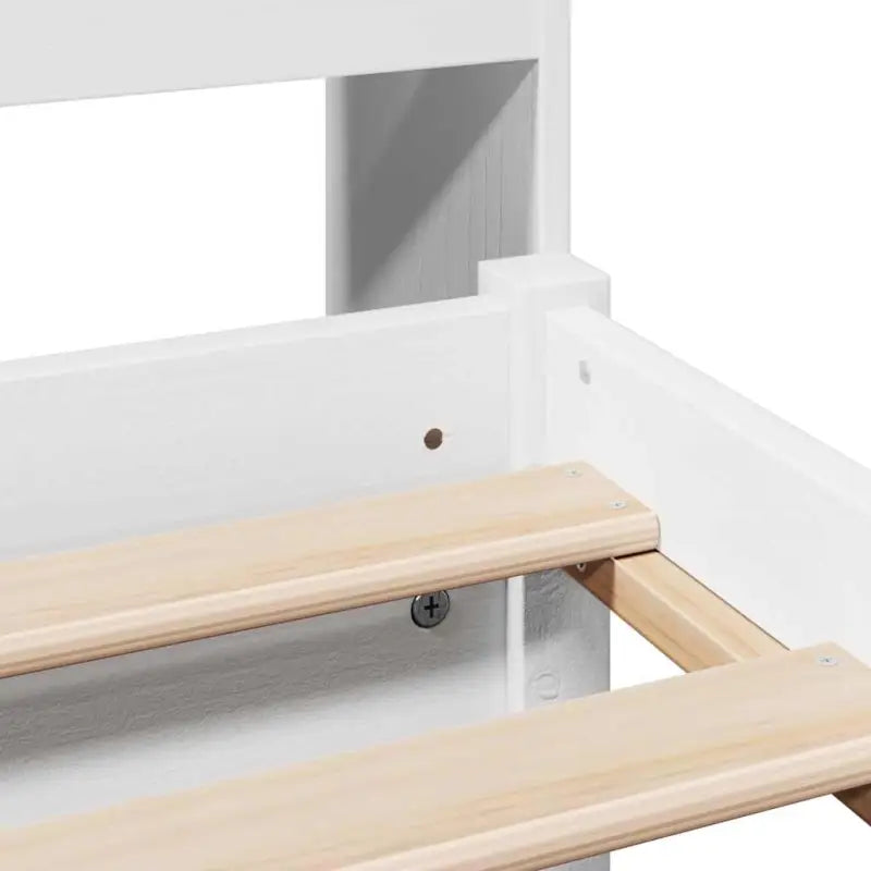 Boekenkastbed van massief grenenhout met comfortabele totale afmetingen - Bedden & bedframes