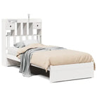Boekenkastbed van massief grenenhout met comfortabele totale afmetingen - Bedden & bedframes