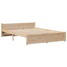 Boekenkastbed van massief grenenhout met duurzame totale afmetingen - Bedden & bedframes