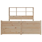 Boekenkastbed van massief grenenhout met duurzame totale afmetingen - Bedden & bedframes