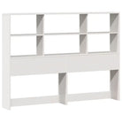 Boekenkastbed van massief Grenenhout met grote totale afmetingen - Bedden & bedframes
