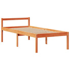 Boekenkastbed van massief grenenhout met grote totale afmetingen - Bedden & bedframes