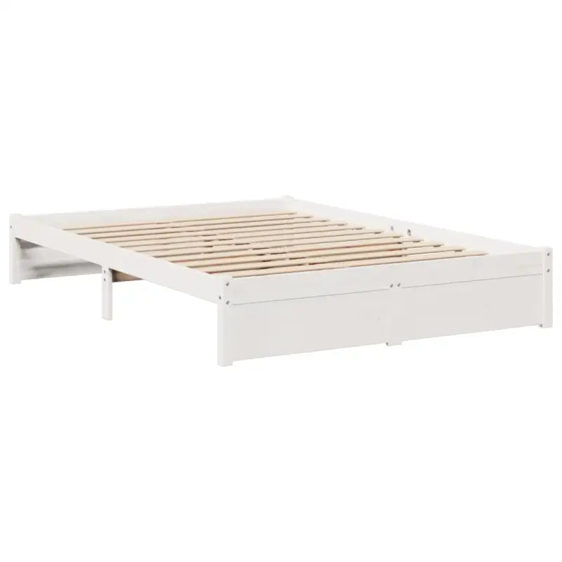 Boekenkastbed van massief Grenenhout met grote totale afmetingen - Bedden & bedframes